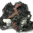 Gaudefroyite, Baryte, Andradite - image 1