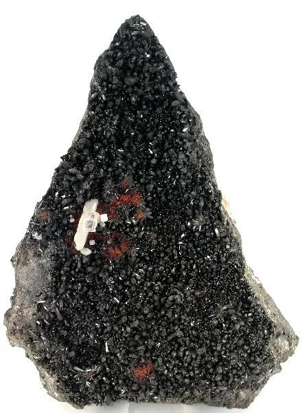 Gaudefroyite, Baryte, Andradite image