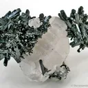 Gaudefroyite on Baryte - image 1