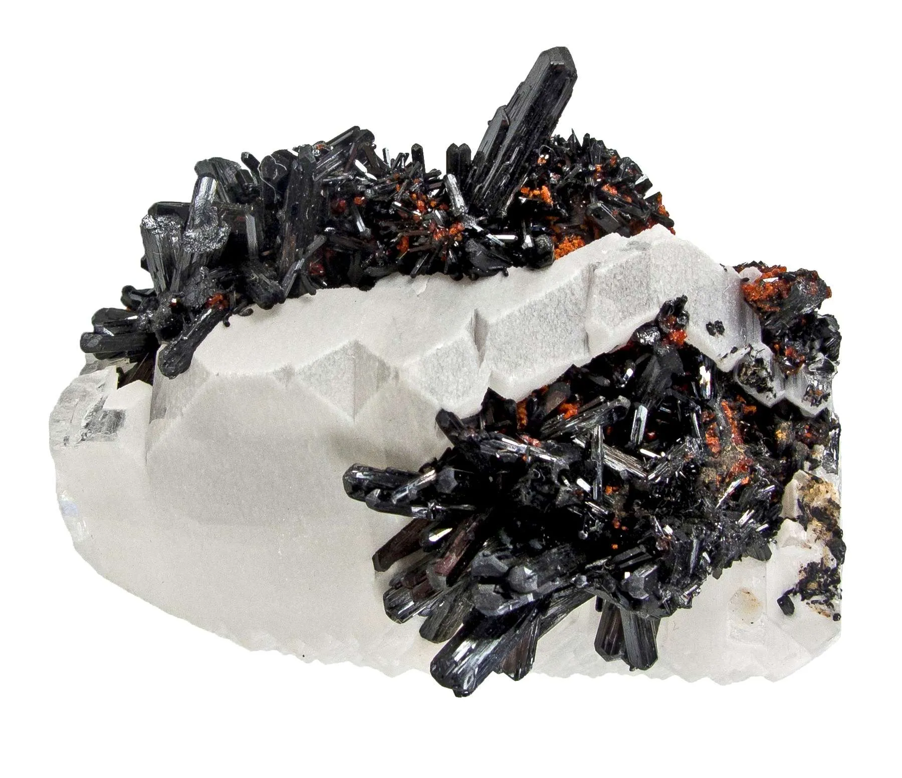 Gaudefroyite on Baryte - image 1