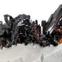 Gaudefroyite on Baryte - image 2