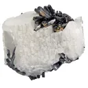 Gaudefroyite on Baryte - image 3
