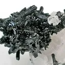 Gaudefroyite on Baryte - image 2