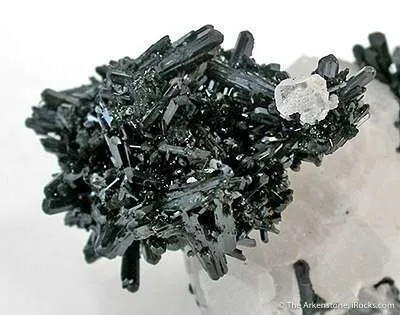 Gaudefroyite on Baryte - image 2