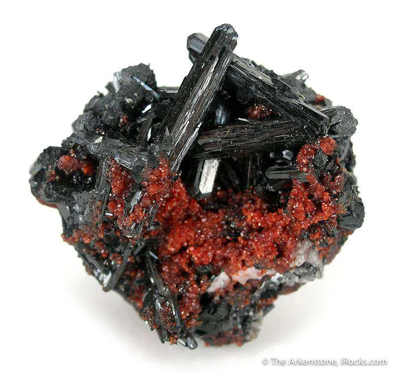 Gaudefroyite With Andradite Garnet image