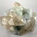 Gem Albite Crystals on Quartz - image 1