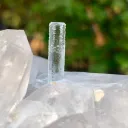 Gem Blue Aquamarine on Quartz and Feldspar from Pakistan - image 4