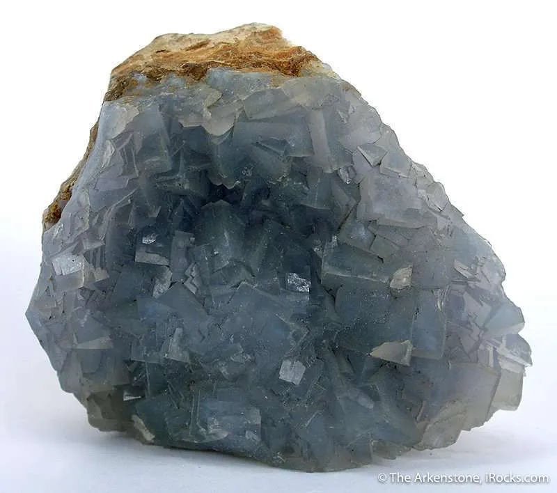 Gem Chalcedony Pseudomorph After Fluorite image
