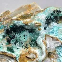 GEM CLINOATACAMITE CRYSTALS DRUSY CHRYSOCOLLA LILY MINE PERU DISCOVERY - image 4