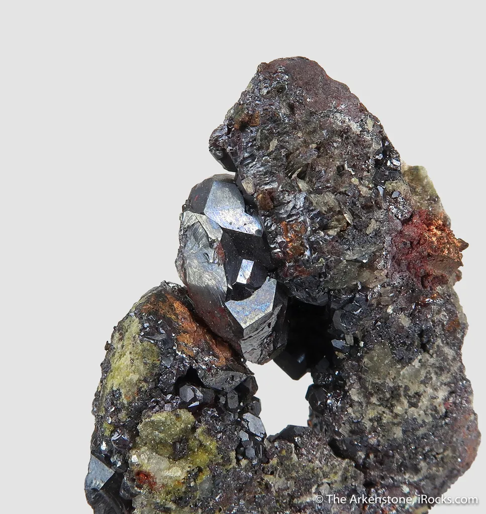 gem Cuprite crystal on Copper - image 7