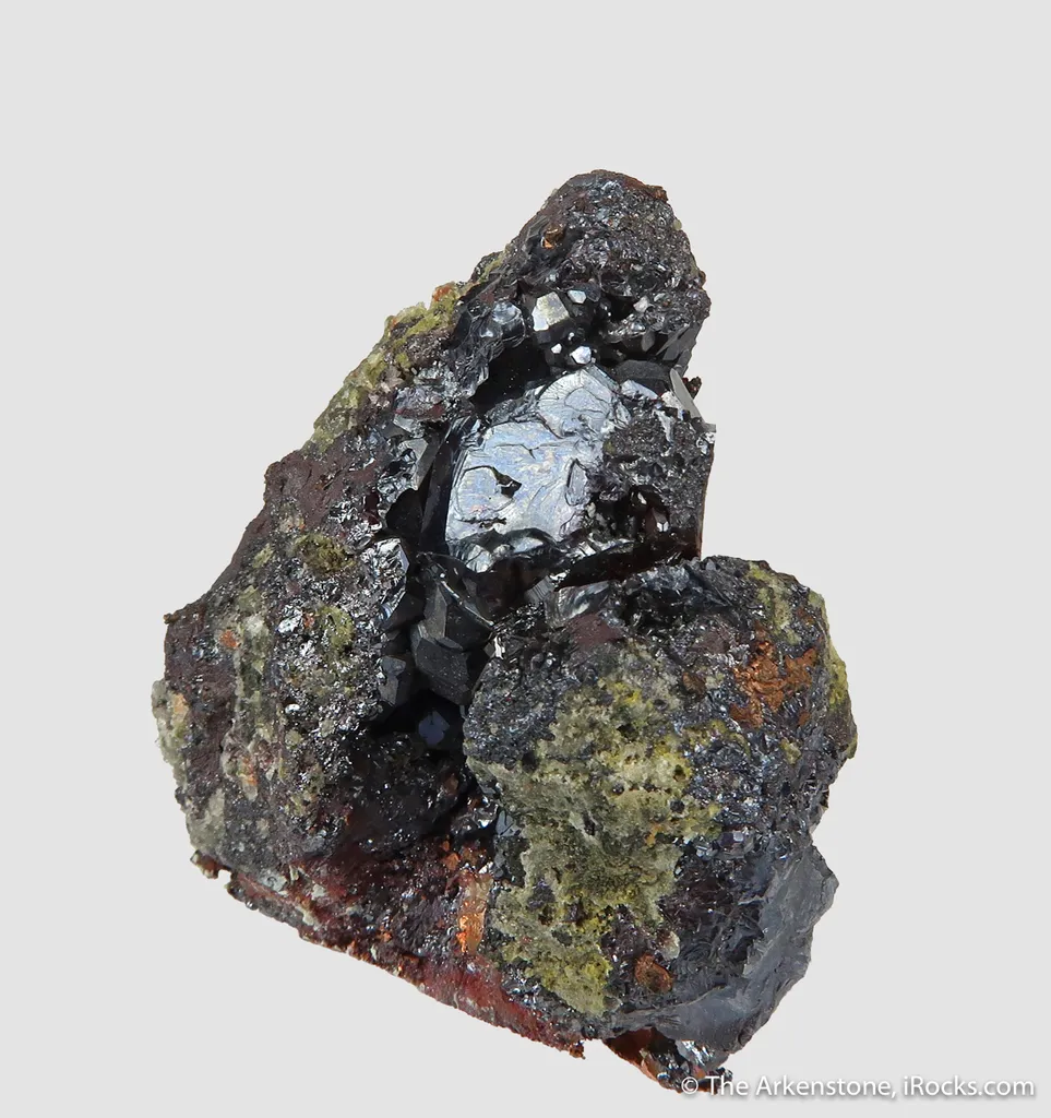 gem Cuprite crystal on Copper - image 4