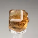 gem GARNET var. GROSSULAR from Canada, Québec, Jeffrey Mine - image 4