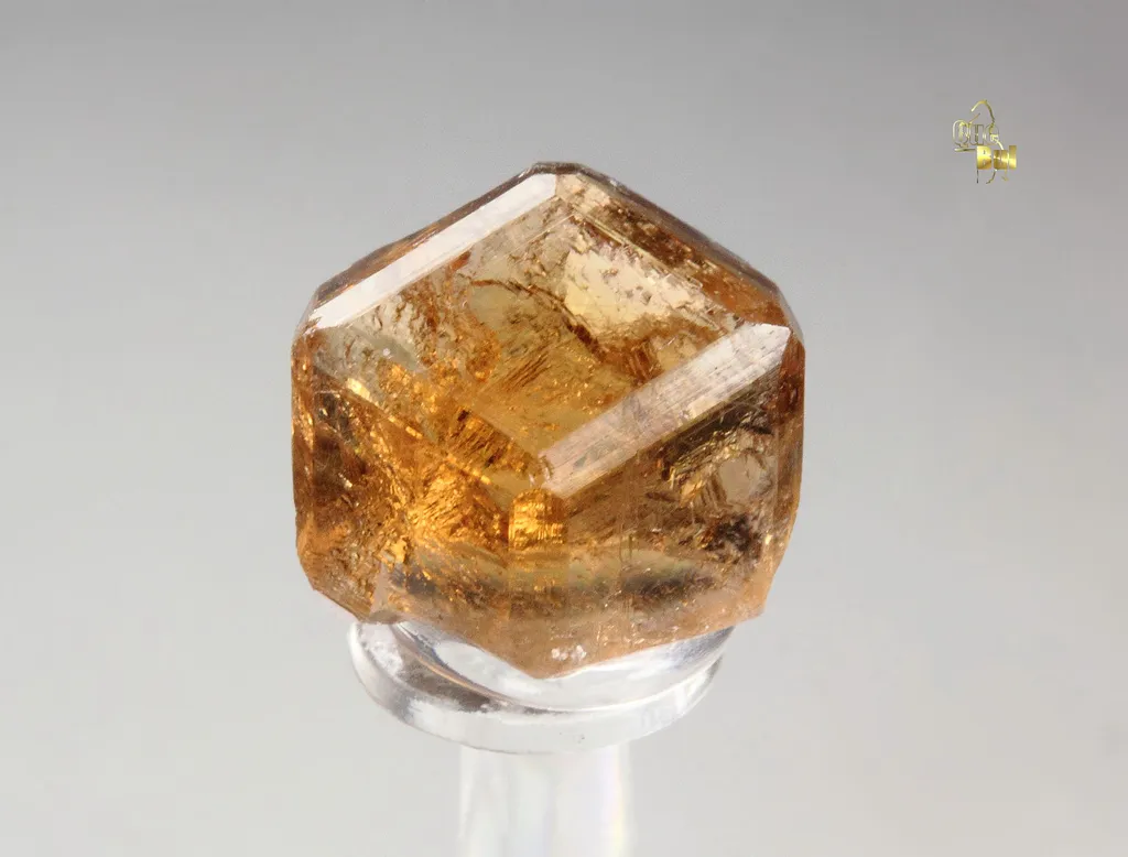 gem GARNET var. GROSSULAR from Canada, Québec, Jeffrey Mine image