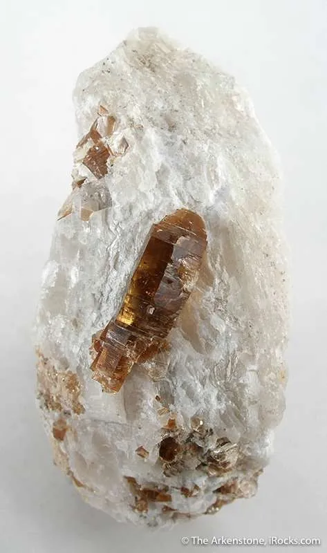 Gem Mica Var. Phlogopite in Marble - image 2