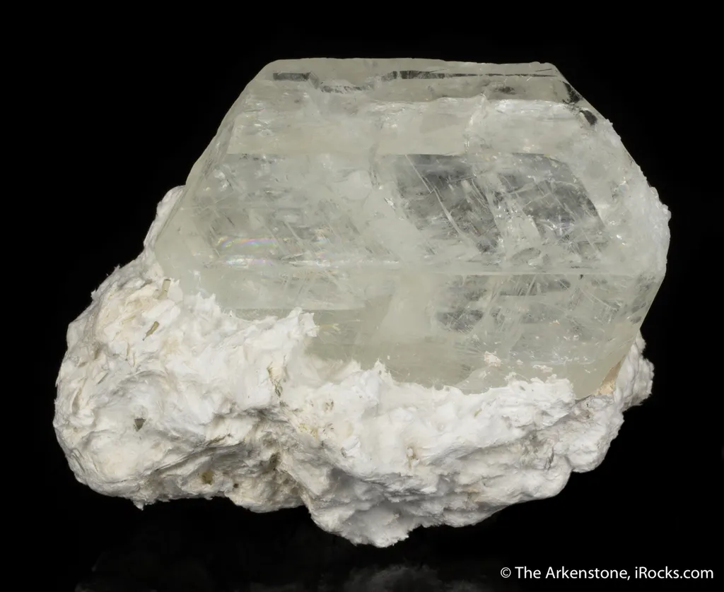 Gem Orthoclase with Palygorskite image