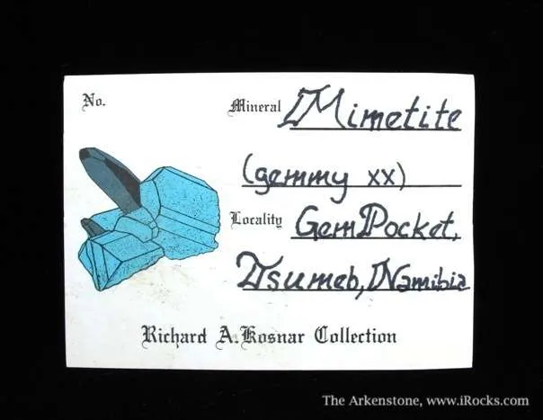 Gem Pocket Mimetite With Rosasite (1972) - image 2