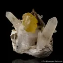 Gem Sphalerite and Quartz with Calcite - image 4