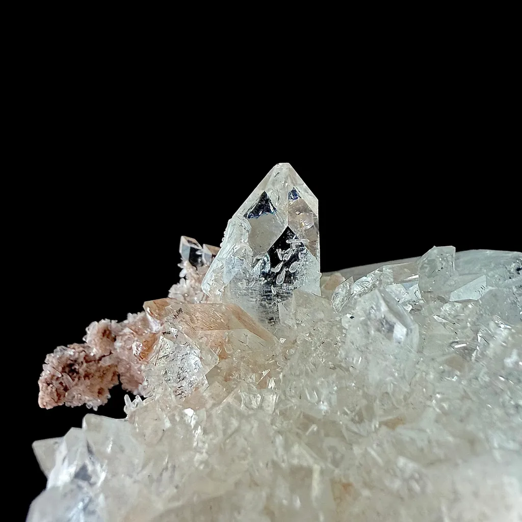 Gemmy Apophyllite and Chalcedony | High Quality Mineral | Indian Mineral | Superb Minerals | Fine Minerals | Collectors Piece - image 6
