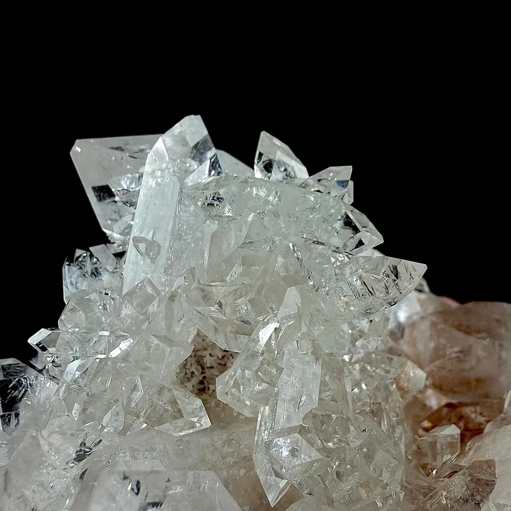 Gemmy Apophyllite and Chalcedony | High Quality Mineral | Indian Mineral | Superb Minerals | Fine Minerals | Collectors Piece - image 8
