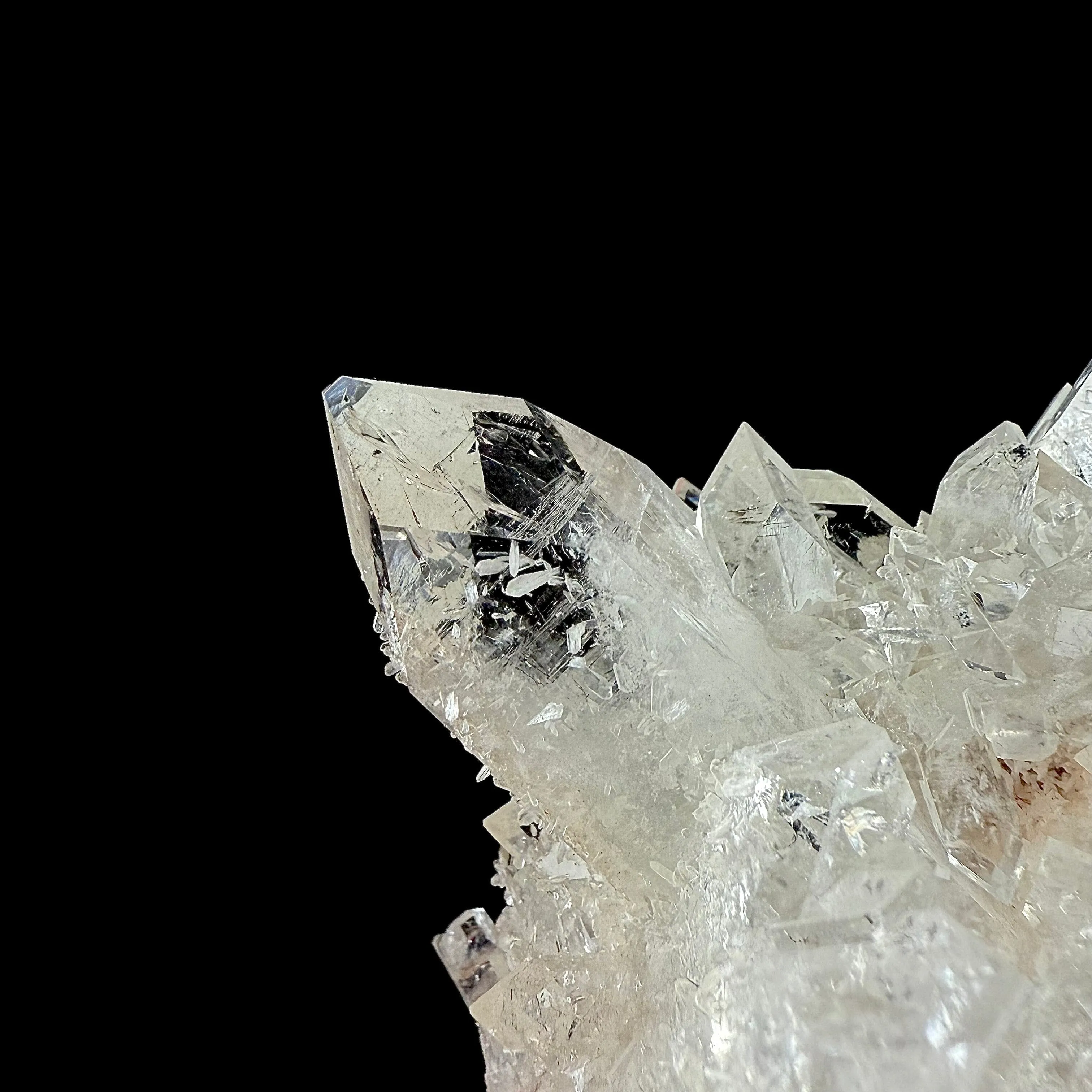 Gemmy Apophyllite and Chalcedony | High Quality Mineral | Indian Mineral | Superb Minerals | Fine Minerals | Collectors Piece - image 3