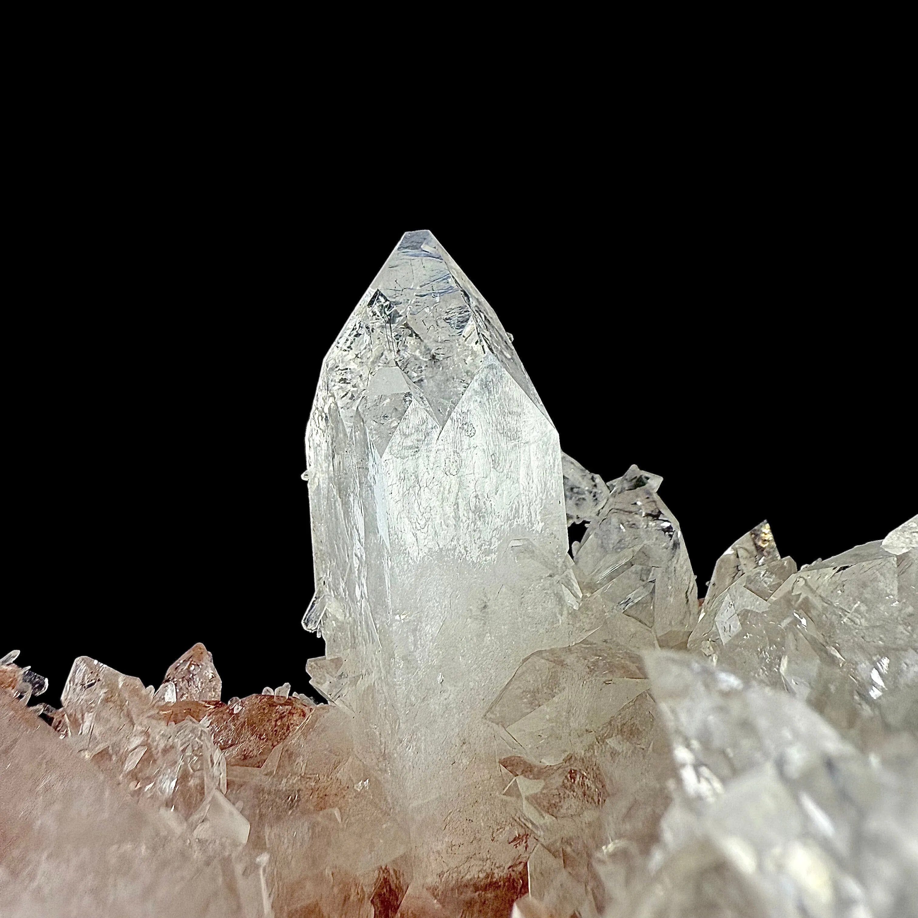 Gemmy Apophyllite and Chalcedony | High Quality Mineral | Indian Mineral | Superb Minerals | Fine Minerals | Collectors Piece - image 4