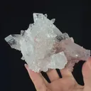 Gemmy Apophyllite and Chalcedony | High Quality Mineral | Indian Mineral | Superb Minerals | Fine Minerals | Collectors Piece - image 9