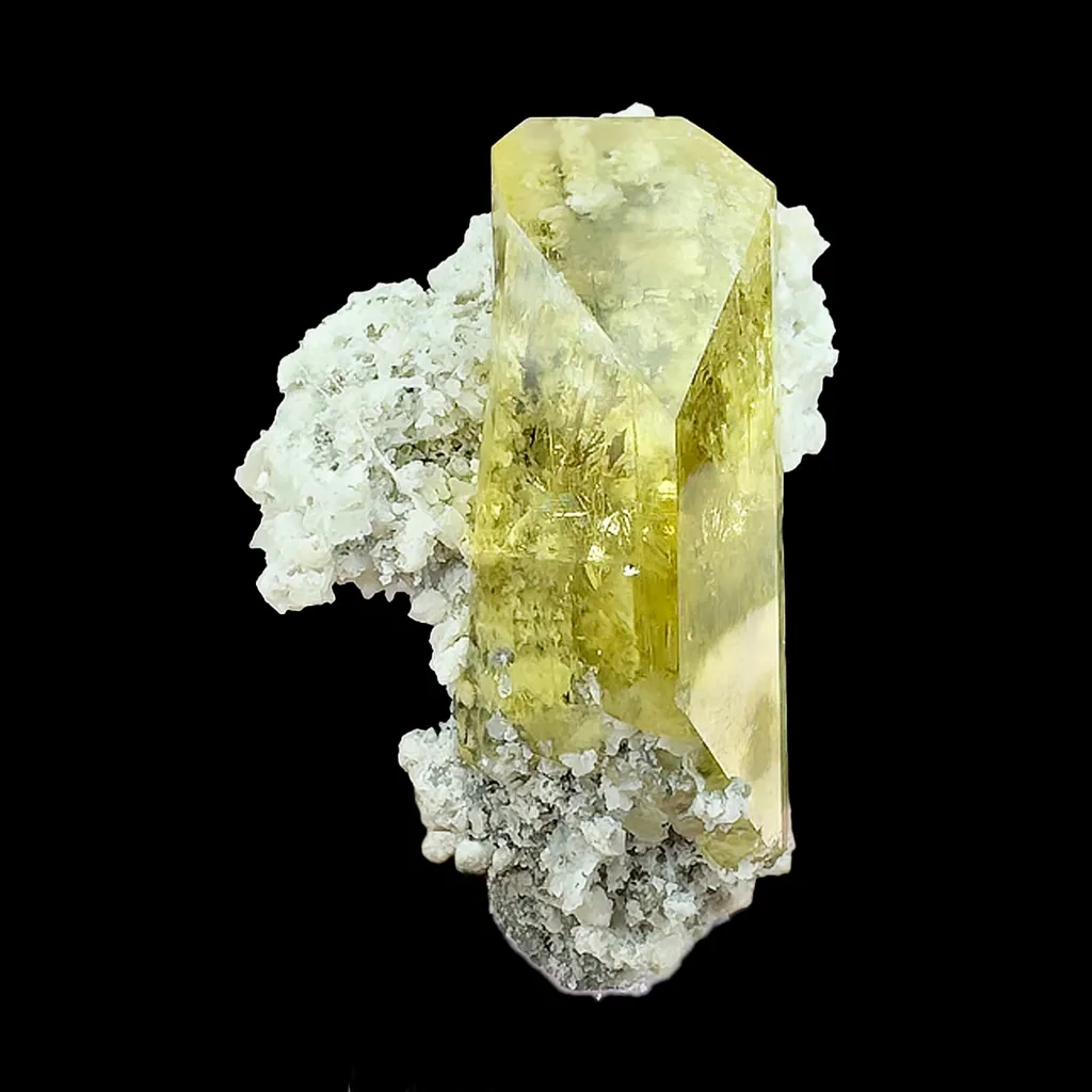 Gemmy Barite from Linwood Mine, Iowa image