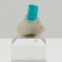 Gemmy Brazilian Paraiba Tourmaline in Quartz - image 1