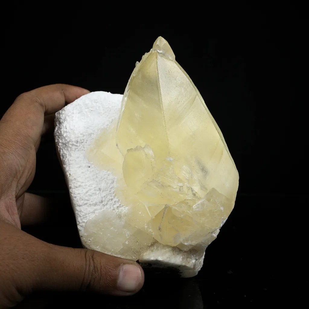 Gemmy Clear Calcite Crystal | Museum Grade Collector Mineral Specimen - image 7