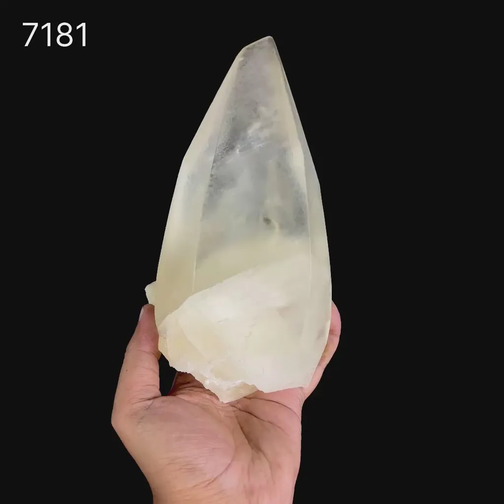 Gemmy Clear Calcite Crystal | Museum Grade Collector Mineral Specimen - image 3