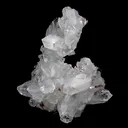 Gemmy Terminated Apophyllite Cluster Natural Mineral Specimen - image 3