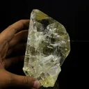 Gemmy Yellow Calcite Crystal on Indian Zeolite Matrix – Rare Jalgaon, India Natural Mineral Specimen - image 5