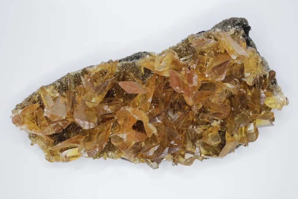 Gemmy Yellow Selenite crystal grouping - image 4