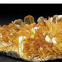 Gemmy Yellow Selenite crystal grouping - image 1