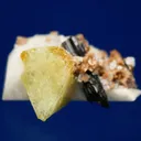 Genthelvite, Aegirine and Rhodochrosite on Microcline - image 3
