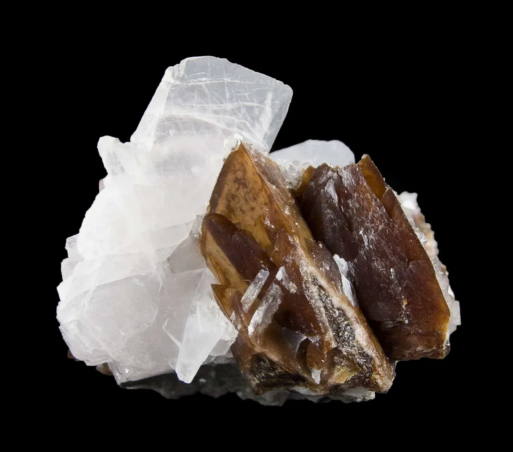 Genthelvite With Calcite image