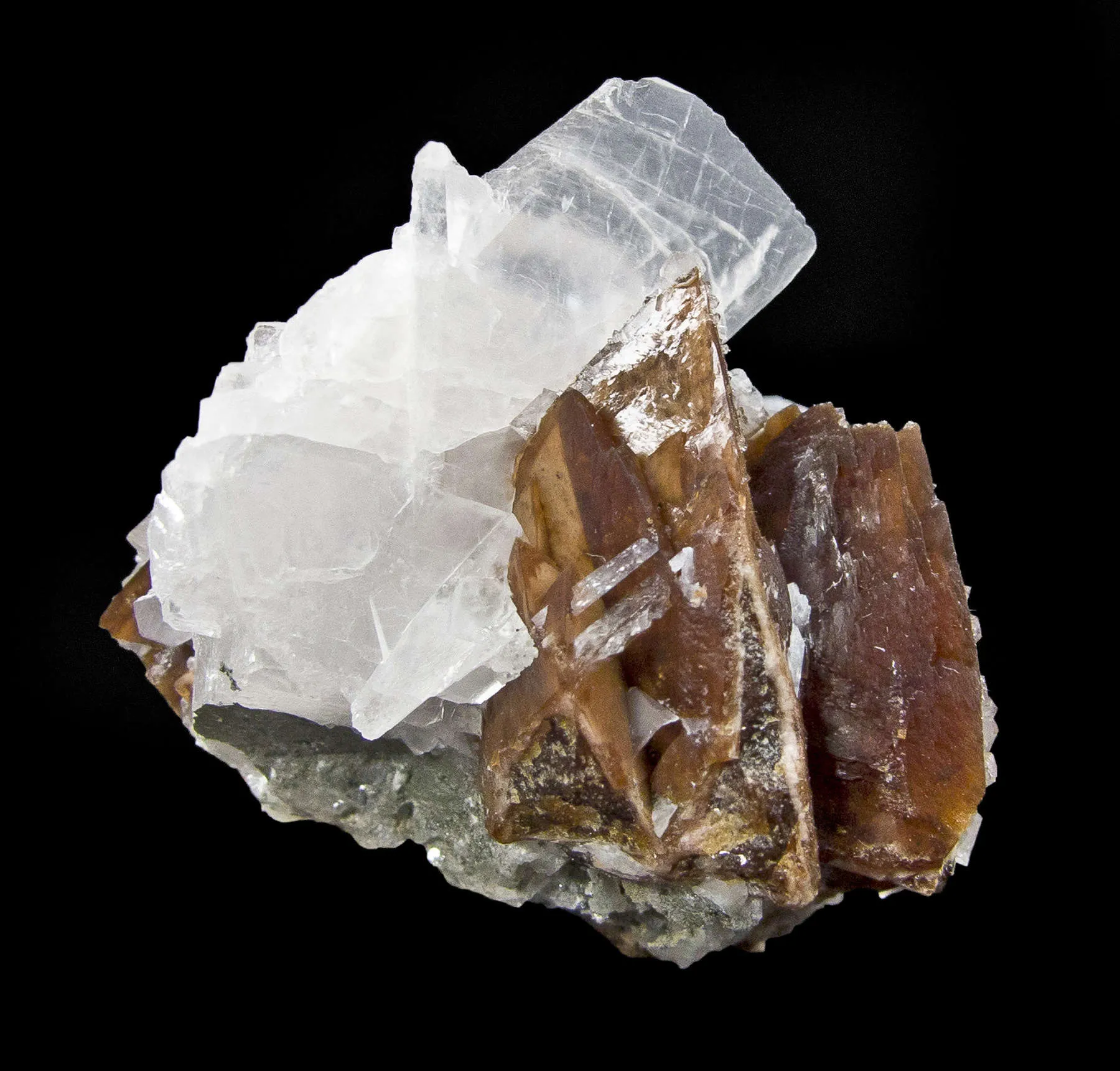 Genthelvite With Calcite - image 2