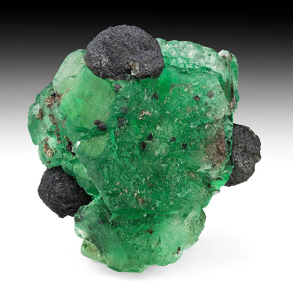 Geocronite with Fluorite image