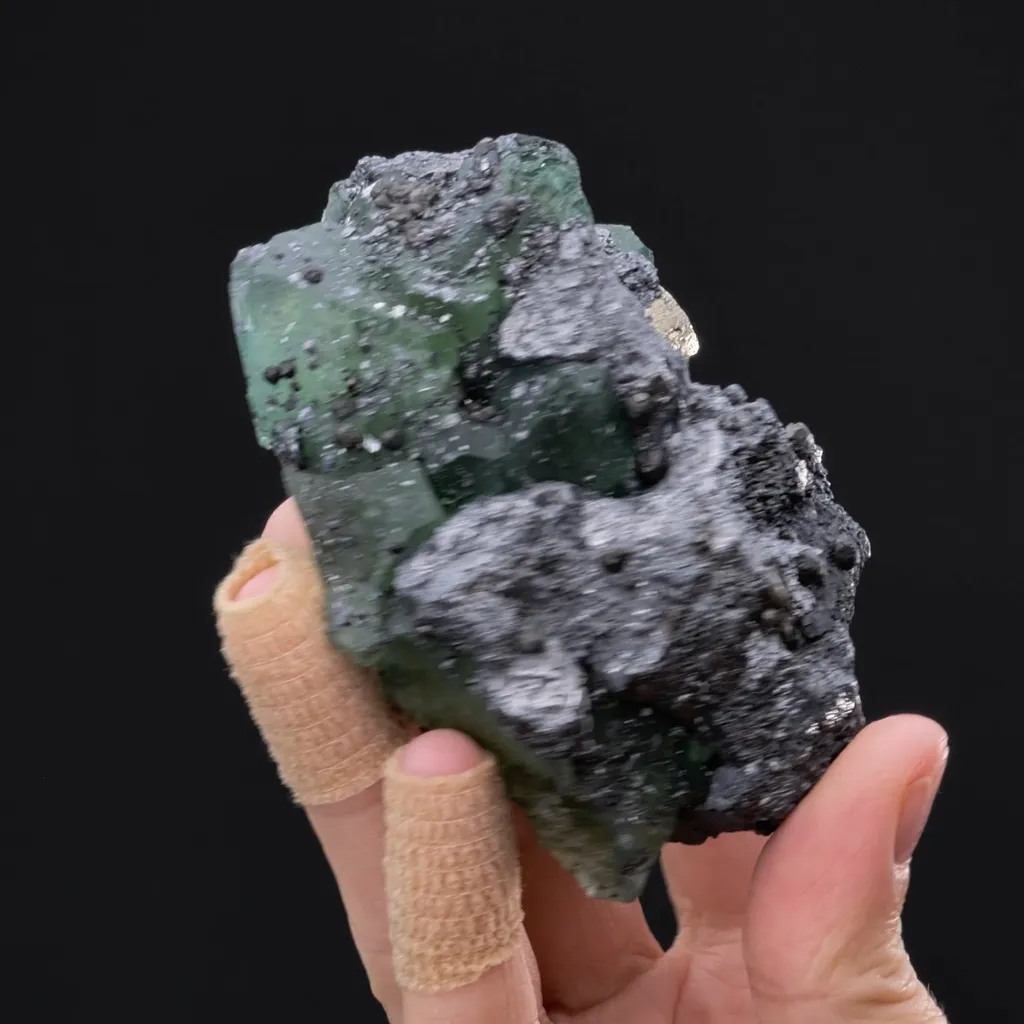 Geocronite with Fluorite and Sphalerite - image 2