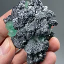 Geocronite with Galena, Fluorite - image 2