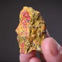 GETCHELLITE, Realgar and Orpiment (Specimen and Polished Mount) - image 2