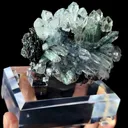 Ghost Crystal Cluster and Pure Iron Ore Symbiosis comes from Guangdong,China 85*60*60MM - image 5