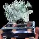 Ghost Crystal Cluster and Pure Iron Ore Symbiosis comes from Guangdong,China 85*60*60MM - image 6