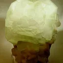 Gigantic Apophyllite Crystal on Stilbite! - image 1