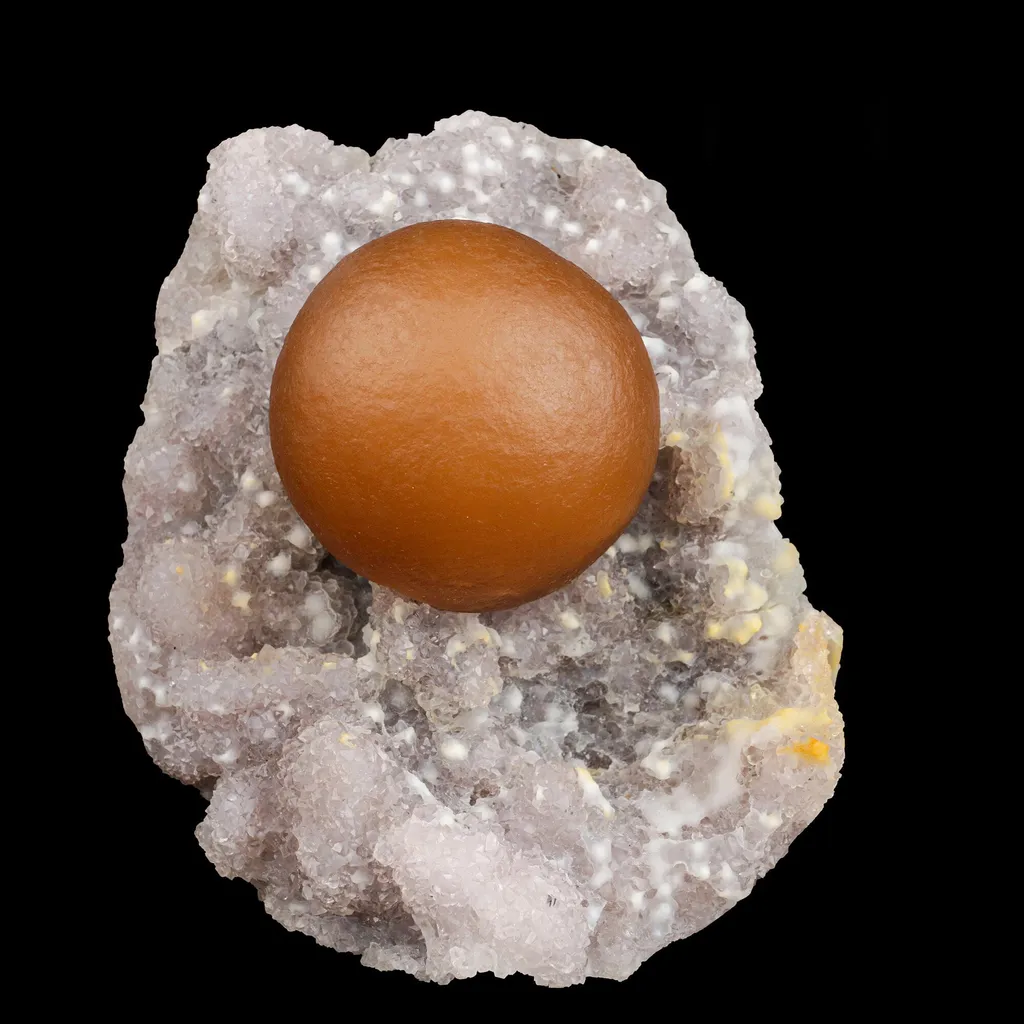 Gigantic Botryoidal Fluorite on MM Quartz Very, Rare Natural Mineral Specimen image