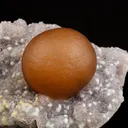 Gigantic Botryoidal Fluorite on MM Quartz Very, Rare Natural Mineral Specimen - image 6