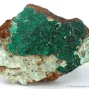 Gillardite on Gaspeite - image 1