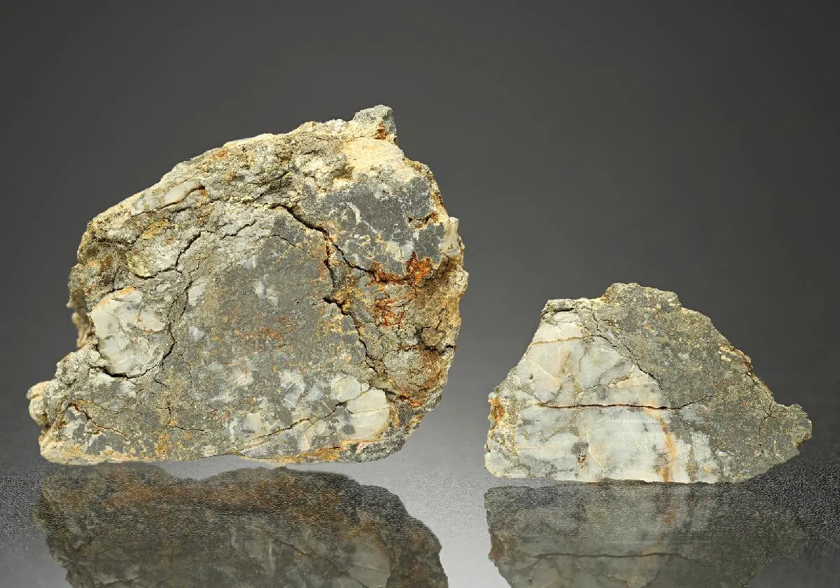 Glaucodot, ALLOCLASITE, Gold and Cobaltite (2 spec & 4 Pol. Mounts) - image 1