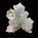 Glittering Calcite on Ultra Sparkling Apophyllite Crystal Specimen | Jalgaon, India DK101 - image 5