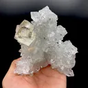 Glittering Calcite on Ultra Sparkling Apophyllite Crystal Specimen | Jalgaon, India DK101 - image 5